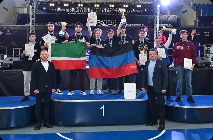 Награждение команд CTF на фестивале «Победа» в Раменском